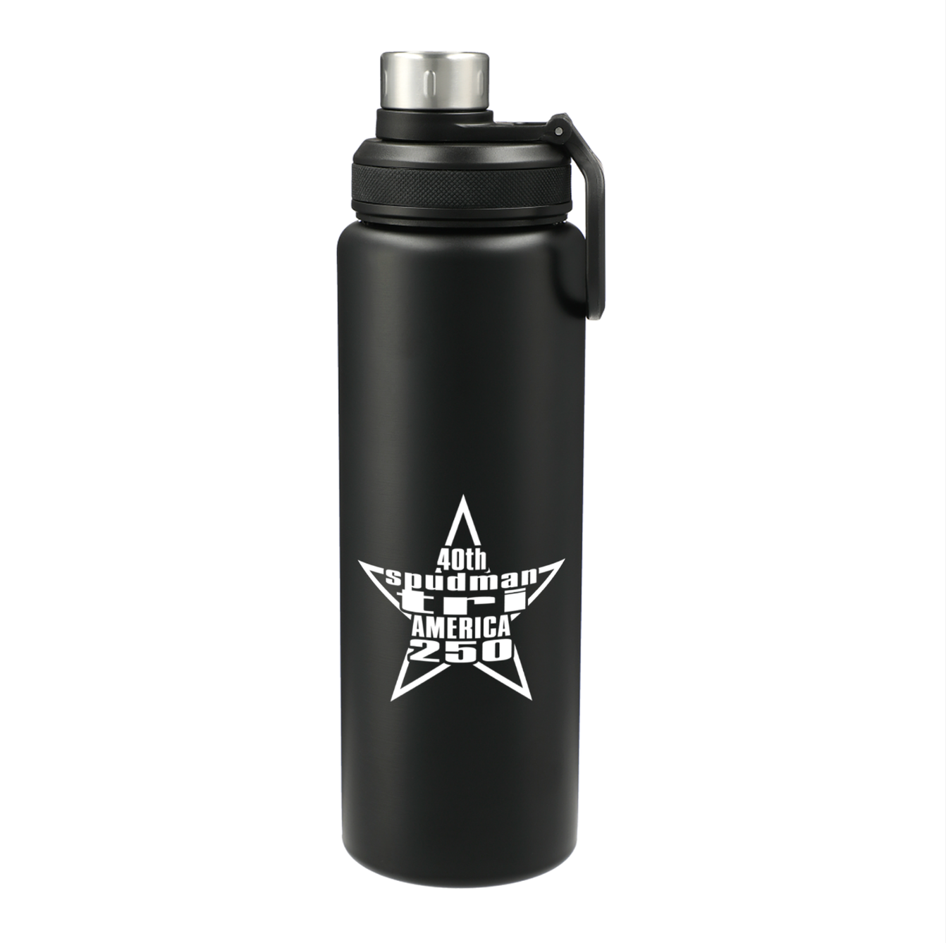 40th Spudman Triathlon Waterbottle: America 250 Edition Stainless
