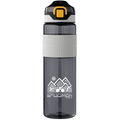 Spudman 27 oz Sports Water Bottle Plastic Gray