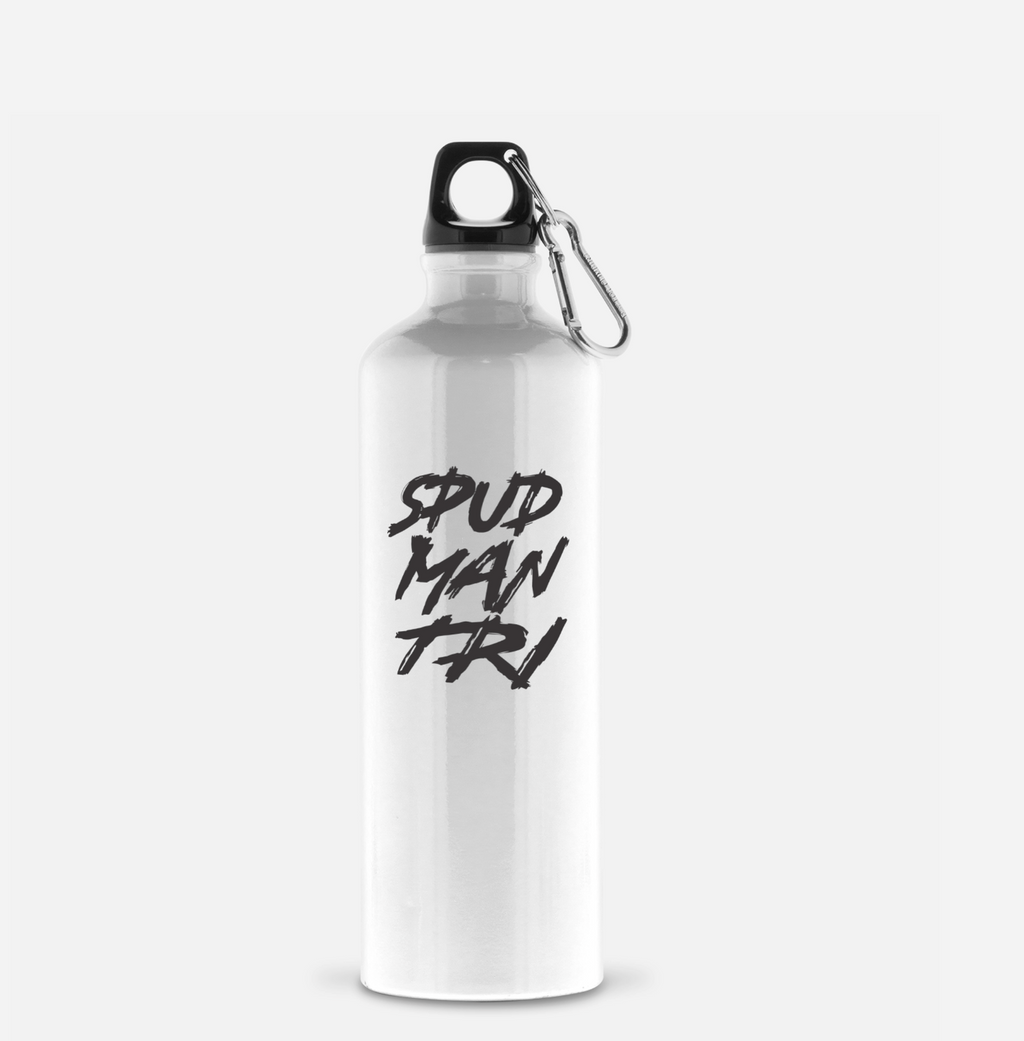 Spudman Tri Aluminum Water Bottle – 26 oz Design 2